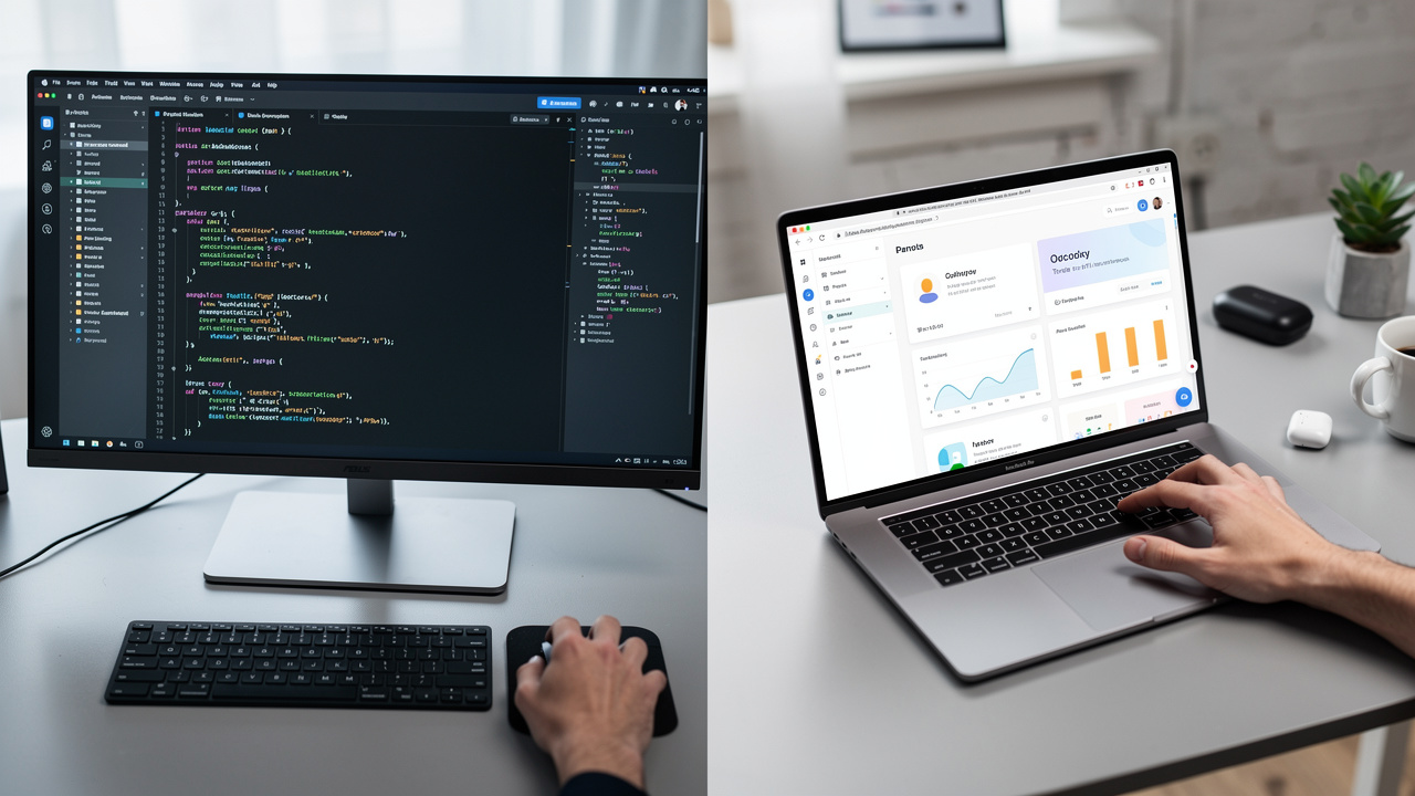 Comparing JavaScript code versus online string generator tools