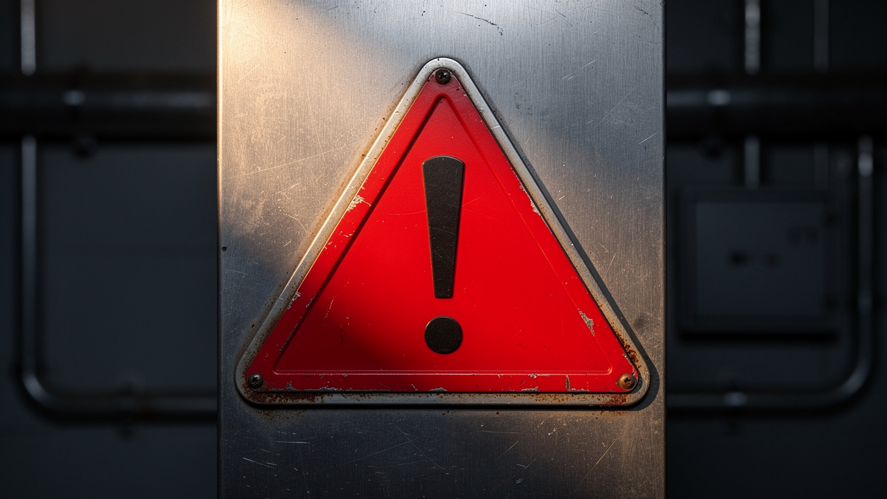 Critical robots.txt mistakes warning sign close-up