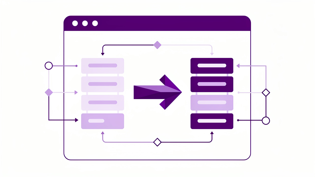 Icon showing browser-based text centering tool workflow