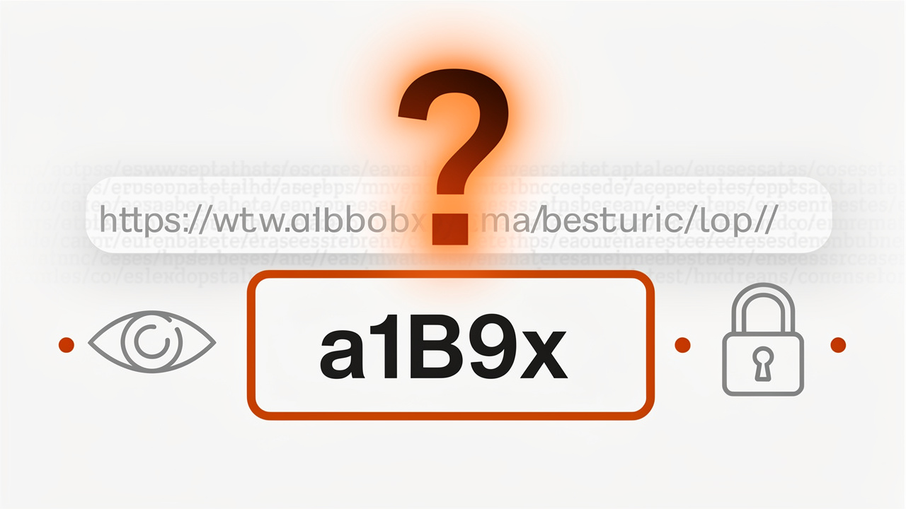 Shortened link hiding true destination security warning