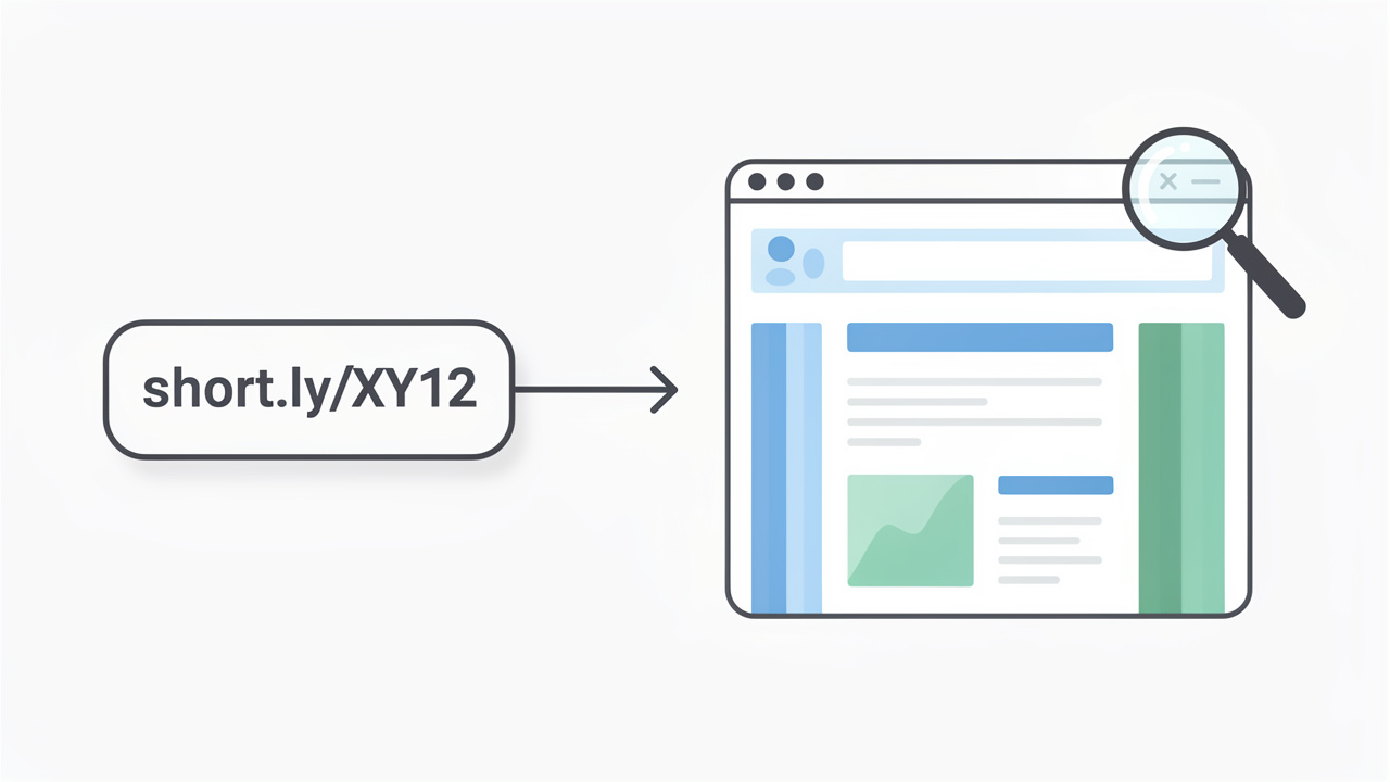 Preview tool checking shortened link destination safely