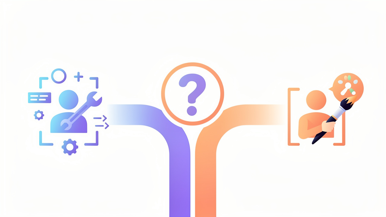 Decision path between developer preprocessor and user extension